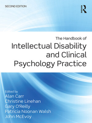 cover image of The Handbook of Intellectual Disability and Clinical Psychology Practice